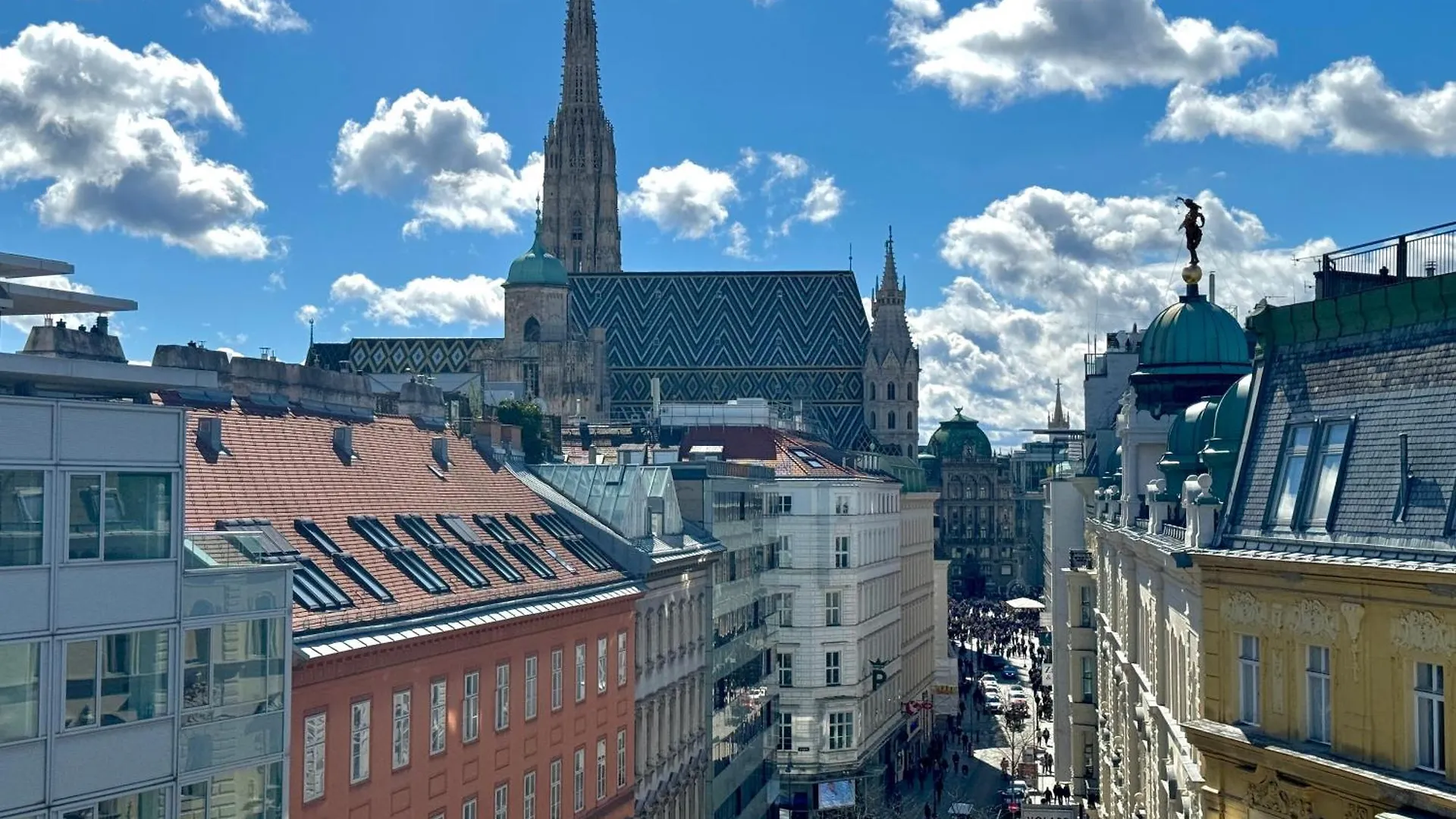 110 M2 Cathedral View Penthouse Apartment ウィーン